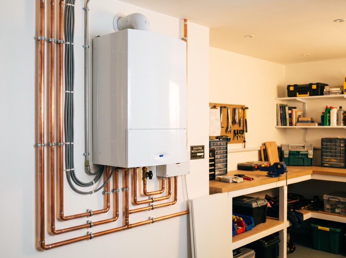 New boiler installation